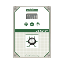 J&D VFD Compatible Control w/ 10' Temp Probe 115V-277V JDAV12T