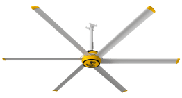 Big Ass Fans 10 foot HVLS Ceiling Fan w/ Controller 3025 sq. ft. Coverage F-ES2-1001S34