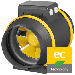 Prime Evo EC Mixed Flow Inline Duct Fan 10 inch Variable Speed 120 Volt 1306 CFM 147689