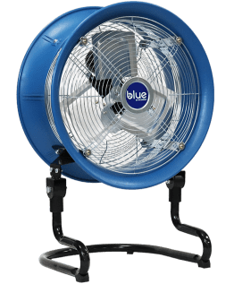 Patterson Blue Residential Light-Duty Floor Fan w/ 6' Cord 14 inch 3 Speed 115 Volt BLUE1400