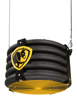 HORNET - Destrat Fan 30 inch w/ Mounting Cable & 10' Cord Variable Speed 5749 CFM 120 Volt F-DF1-2901