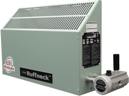 Ruffneck CX1 ProVector Series Explosion Proof Convection Heater 2560 BTU .75kW 380V 1Ph CX1-380160-0075-T3-IIB