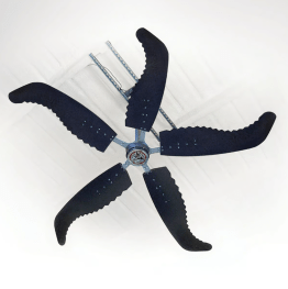Super Duty Pro 10 Foot 5-Blade HVLS Ceiling Fan Includes VFD Wall Control - SD10-PRO