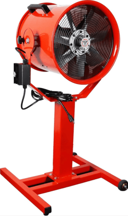Super Duty 16 Inch JetBlast AfterBurner Fan with Pedestal - JetBlast-16-AB
