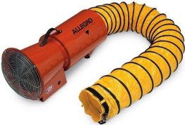 Confined Space Ventilator Fan 8 inch w/ 15' Duct 778 CFM 9534-15