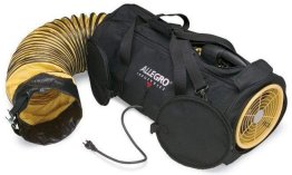 Confined Space Ventilator Blower Air Bag System 8 inch w/ 25' Duct 700 CFM 9535-08L