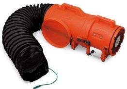 Explosion Proof Confined Space Ventilation Blower 8 inch 900 CFM w/ Canister and 15 ft. Duct 9538-15