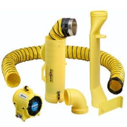 RamFan UB20 Manhole Entry Device w/ 8 inch Blower/Exhauster 819 CFM 230 Volt