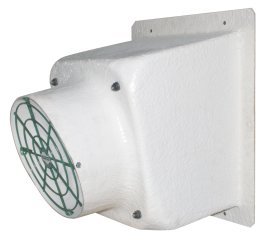 Tornado Fiberglass Exhaust Fan w/ Poly Shutters 12 inch 1147 CFM Variable Speed VFP12P