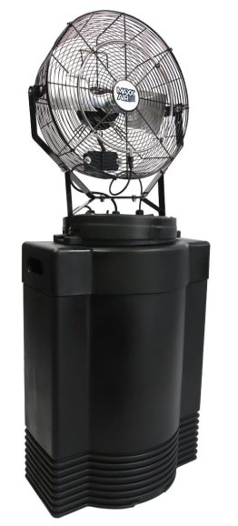 Mid-Pressure Misting Fan w/ 40 Gal Tank 18 inch 3 Speed 3500 CFM CDMP1840GRY