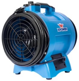 XPOWER 2-In-1 Confined Space Ventilator 8 inch Variable Speed 1200 CFM X-8