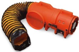 Confined Space Ventilator Fan 8 inch w/ 15' Duct 831 CFM 9533-15