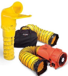 Confined Space DC Plastic Blower System w/ 12" MVP 1330 CFM 9520-46M