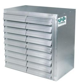 VF Shutter Exhaust Fan 36 inch 11400 CFM 2 Speed Belt Drive VF36GG2