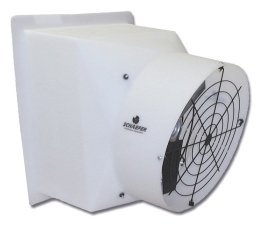 Poly Exhaust Fan w/ Poly Shutters 20 inch 3540 CFM Variable Speed PFM203P13