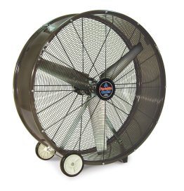 QBD Portable Cooler Drum Fan 2 Speed 42 inch 13200 CFM Direct Drive QBD4223