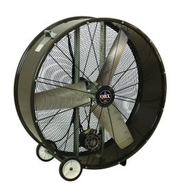 QBX Heat Buster Portable Drum Fan 2 Speed 42 inch 13000 CFM Belt Drive QBX4223