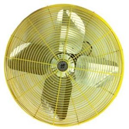 Heavy Duty Safety Yellow Wall Fan 2 Speed 30 inch 9850 CFM HDH30