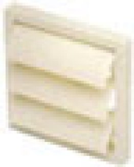 4" Square Plastic Louver Shutter