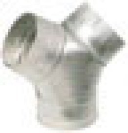 6" Y Sheet Metal Adapter