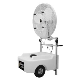 Portable Oscillating Misting Fan 30 inch w/ 22 Gal Tank 3 Speed 5010 CFM VPC30-POWOSC