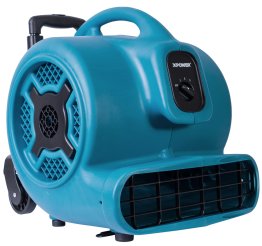 XPower Air Mover w/ Telescopic Handle & Wheels 3 Speed 3600 CFM X-830H