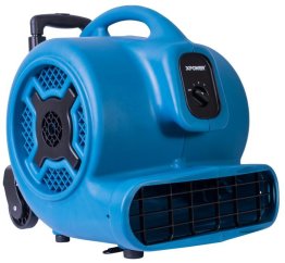XPower Air Mover w/ Teloscopic Handle and Wheels 3 Speed 3200 CFM P-800H-BLUE