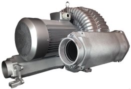 Atlantic Blowers Two Stage Regenerative Blower 4 inch 812 CFM 3 Phase AB-1702