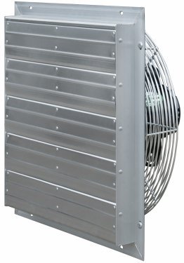 VES Shutter Exhaust Fan 20 inch 3126 CFM Variable Speed Direct Drive VES20