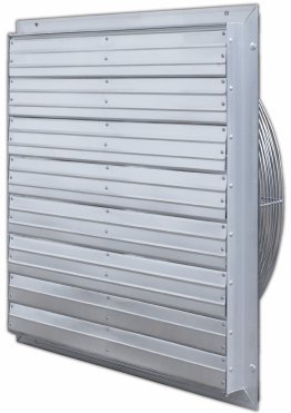 VES Shutter Exhaust Fan 30 inch 6785 CFM 1 Speed Direct Drive VES30