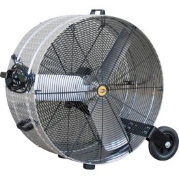 Diamond Brite Portable Drum Fan 30 inch 9100 CFM Direct Drive VI3012WB