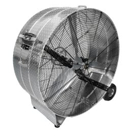 Diamond Brite Portable Drum Fan 48 inch 23500 CFM Belt Drive VI481WB