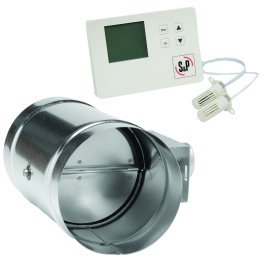 reFresh Outside Air Kit w/ Envirosense Controller & 6 inch Motorized Damper MD6-ES24VK