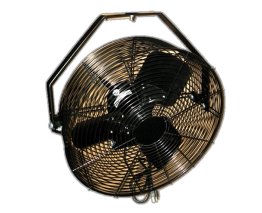 Black OSHA Circulator Fan w/ Tapered Guard 18 inch 2425 CFM 3 Speed 18B4B3
