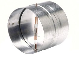 Round Steel 12.4 inch Backdraft Damper CAR315