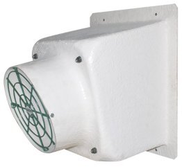 Tornado Fiberglass Exhaust Fan No Cone w/ Aluminum Shutters 12 inch 1255 CFM Variable Speed VFA12P