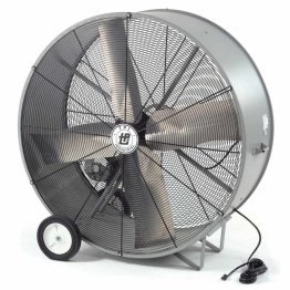 TPI Portable Blower Drum Fan 36 inch 6900 CFM Belt Drive PB36-B