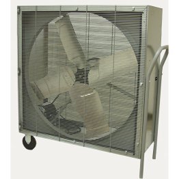 TPI Heavy Duty Square Portable Blower Fan 42 inch 10600 CFM Belt Drive PCBT42-B