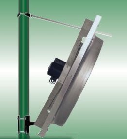 Galvanized In-Line Column Mounting Bracket for 6"- 6 1/2" Column VRSBRP6