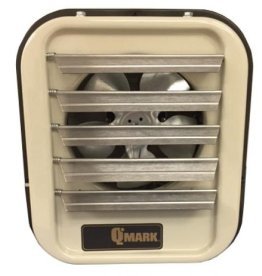 QMark MUH Electric Wall & Ceiling Unit Heater 12600-17000 BTU 5 kW 208/240V 1/3 Phase MUH0521
