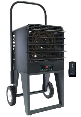 King Platinum Industrial Portable Heater w/ LED Display & Remote 34100 BTU 208V 3 Phase PKB2010-3-P
