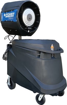 Power Breezer Mach 4+ Portable Evaporative Cooler 30,800 BTU Variable Speed PB4BASE