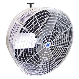 Versa-Kool White Circulation Fan w/ Mount 24 inch 3 Phase 7750 CFM VK24-3