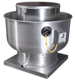 FloAire Upblast Centrifugal Roof Exhaust 16 inch w/ Speed Control 230V 3000 CFM Variable Speed Direct Drive DU85H2301