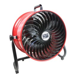 High Velocity Tilting Floor Fan 16 inch 1600 CFM 3 Speed HVFF16TREDUPS