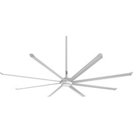 Big Ass Fans Essence 12 foot HVLS Ceiling Fan Kit w/ White Trim 3025 Sq. Ft. Coverage F-ES2-1201A385Q103V46