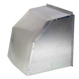 30" Galvanized Weather Hood