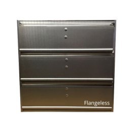 Keenan & Meier Motorized Heavy Duty Aluminum Exhaust Shutter 30 inch KM30X30MHD