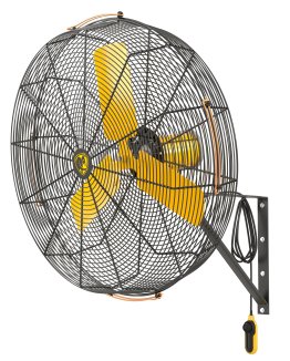 Aireye Directional Wall Mount Fan 30 inch w/ 18 ft Cord Variable Speed F-AE1-3001L13S34
