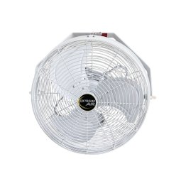 White Outdoor Rated Air Circulator Fan 18 inch 2210 CFM 3 Speed POW18